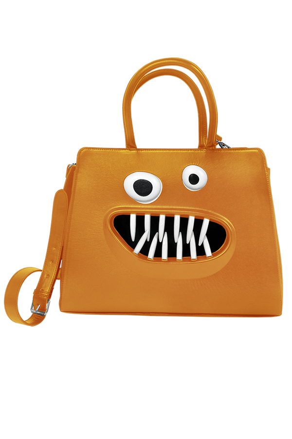 Large Orange Monster Bag